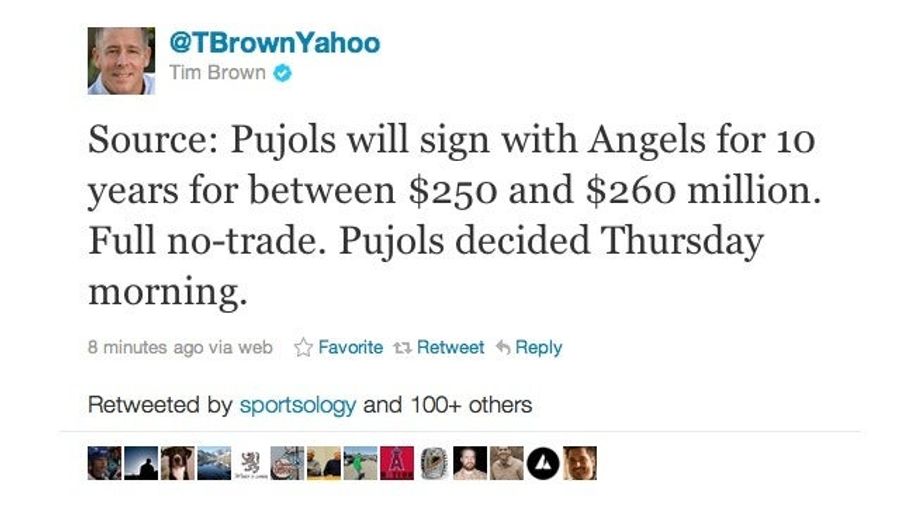 Report: Albert Pujols To Sign With The Angels