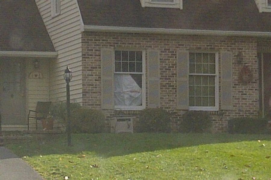 Someone Smashed A Window At Jerry Sandusky's House