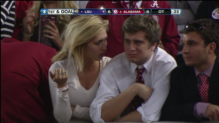 LSU-Alabama: A Story Told By Faces