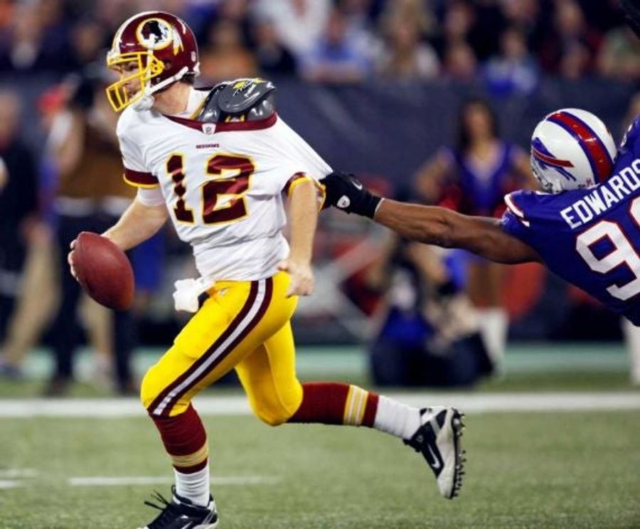 At 2:16 This Afternoon, John Beck Got Sacked Again