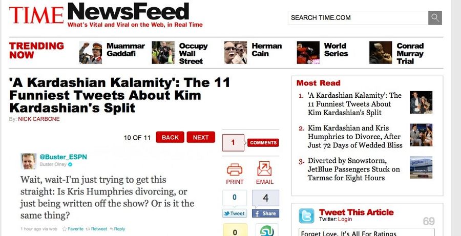 Prestigious Sportswriter Makes Prestigious Publication For His Kim Kardashian Tweet