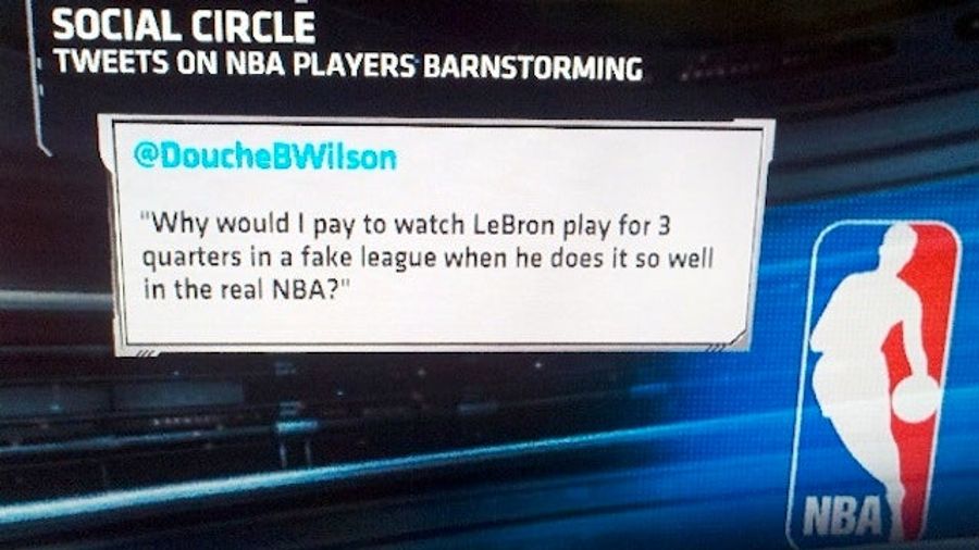 <em>SportsCenter</em> Wants You To Know What Douche B. Wilson Thinks Of LeBron Barnstorming