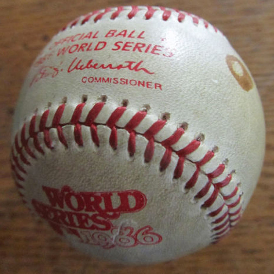 If You Have A Hard-On For Baseball-As-Talisman, The Bill Buckner Ball Is Up For Sale