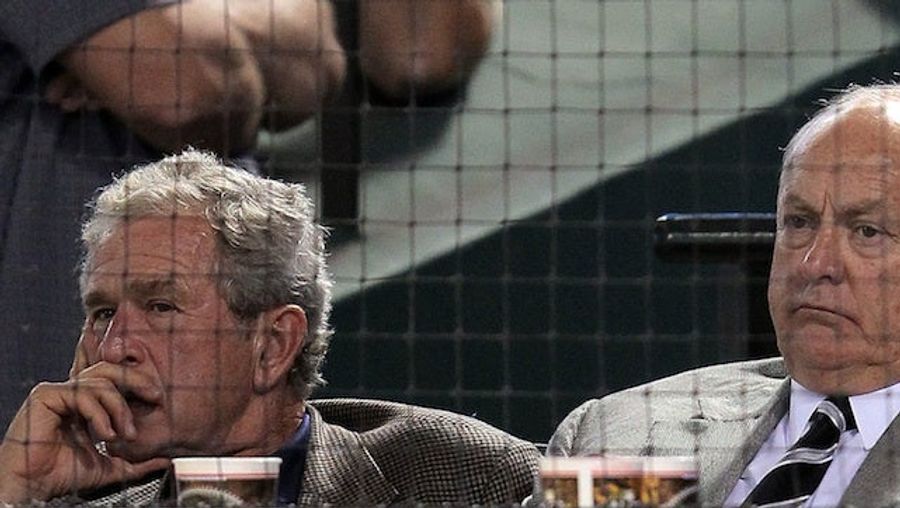 George W. Bush Is A Face In The Crowd