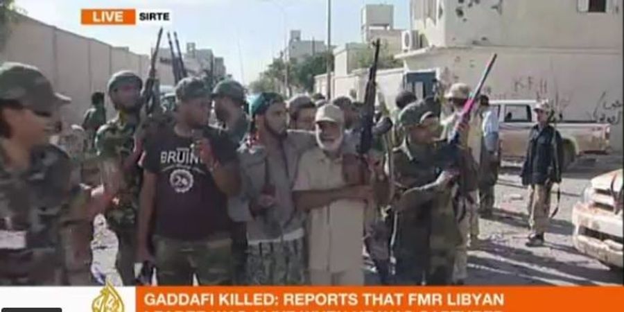 Or Maybe A Bruins Fan Killed Gaddafi