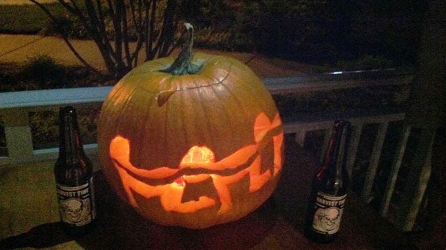 Happy Halloween! Meet The Human Centipede Pumpkin