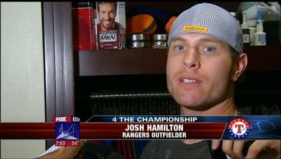 Josh Hamilton Uses Just For Men To Make Sure His 'Stache Is Not Trash