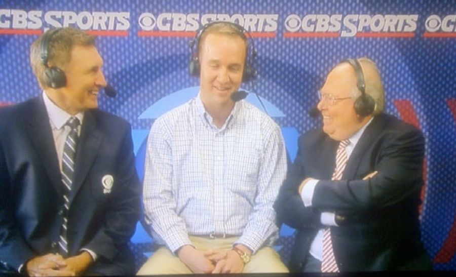 Peyton Manning's So Cute Verne Lundquist And Gary Danielson Could Just Eat Him Right Up (Updated With Video)