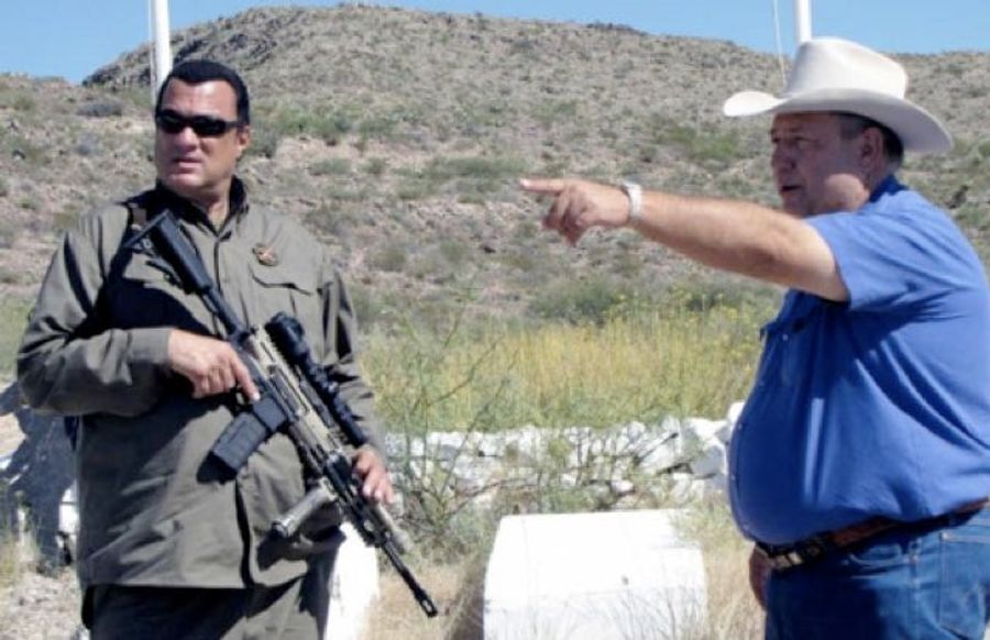 Steven Seagal Will Keep America Safe From Invading Mexicans