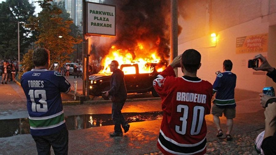 All Involved In The Vancouver Riots Can Turn Themselves In And Get A Free Massage Or Manicure