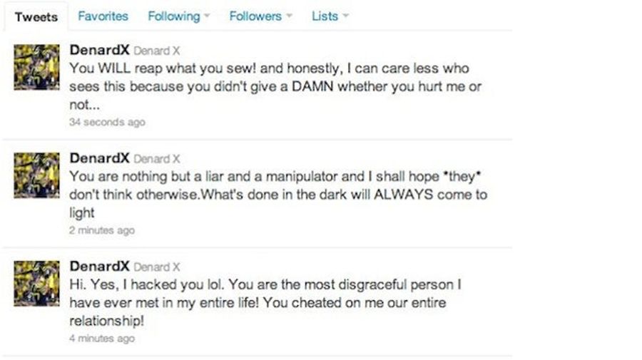 "You Cheated On Me," Says Angry Person Who Hacked Denard Robinson's Twitter Account This Morning (UPDATED)