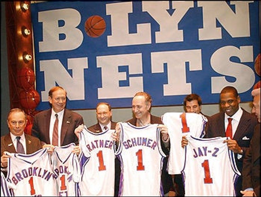 The New Jersey Nets Announce Their New Name