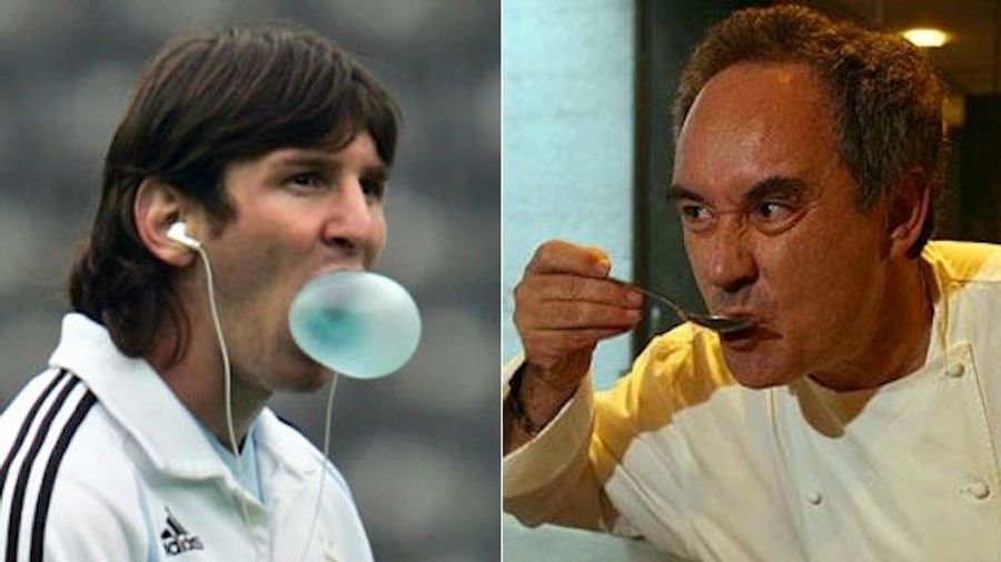 Ferran Adria Will Provide Avant-Garde Food Particles To FC Barcelona's Future Lionel Messis