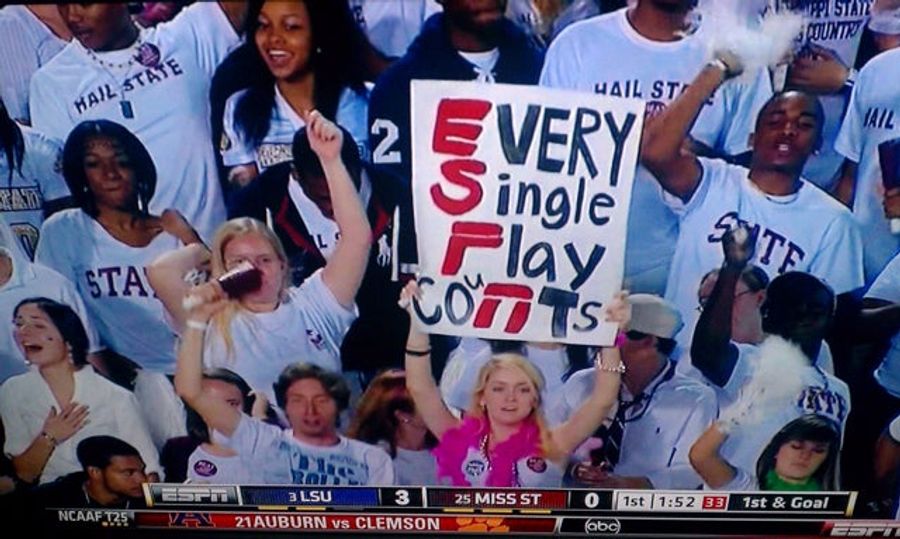 Mississippi State Football Fans Aren&#39;t Strong Spellers
