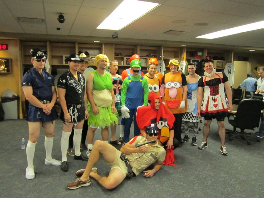 The 2011 MLB Rookie Hazing Costume Collection