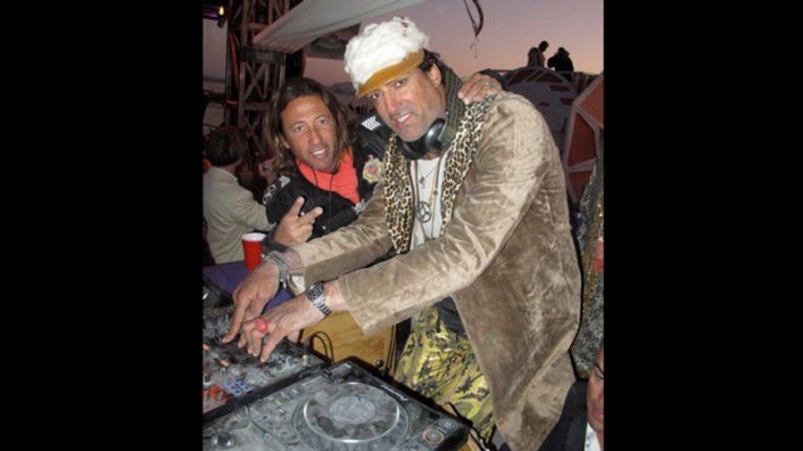 Here&#39;s Rony Seikaly Looking Like A Haggard Drag Queen While DJing At Burning Man