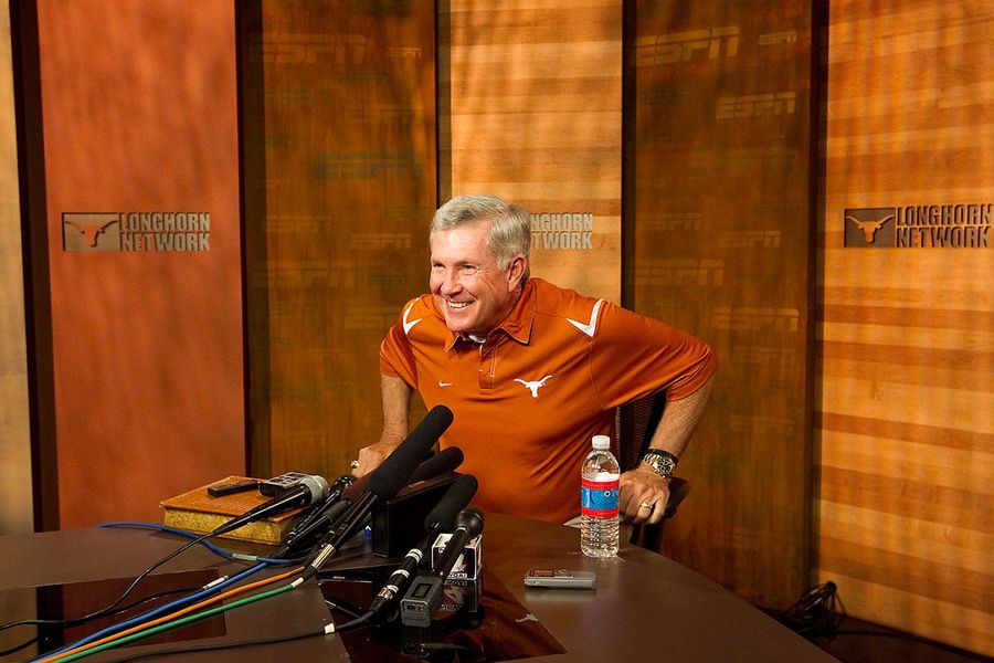ESPN Will Put Unranked Texas In The Top 25, Now That They Own The Longhorn Network