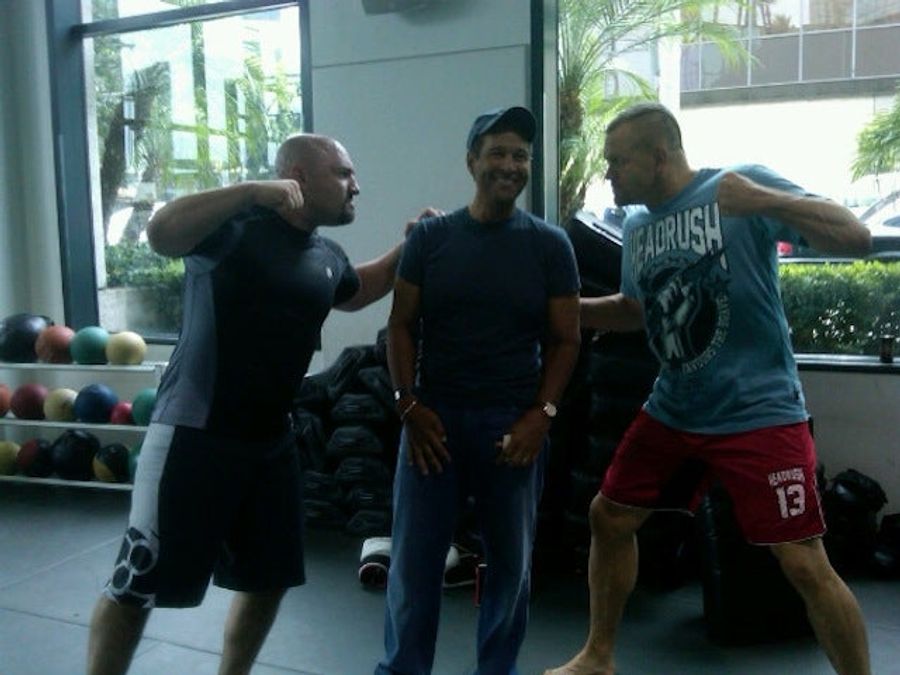 Chuck Liddell And Jay Glazer Threaten Bryant Gumbel In Cutesy Photo
