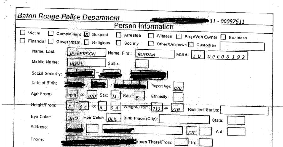 Police Release Initial Report Of LSU Bar Fight, Jordan Jefferson Figures Prominently