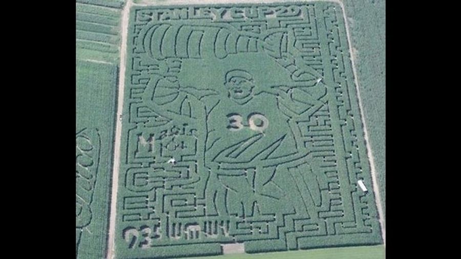 New Hampshire Salutes World Champion Bruins In Most New Hampshire Way Possible: With A Corn Maze