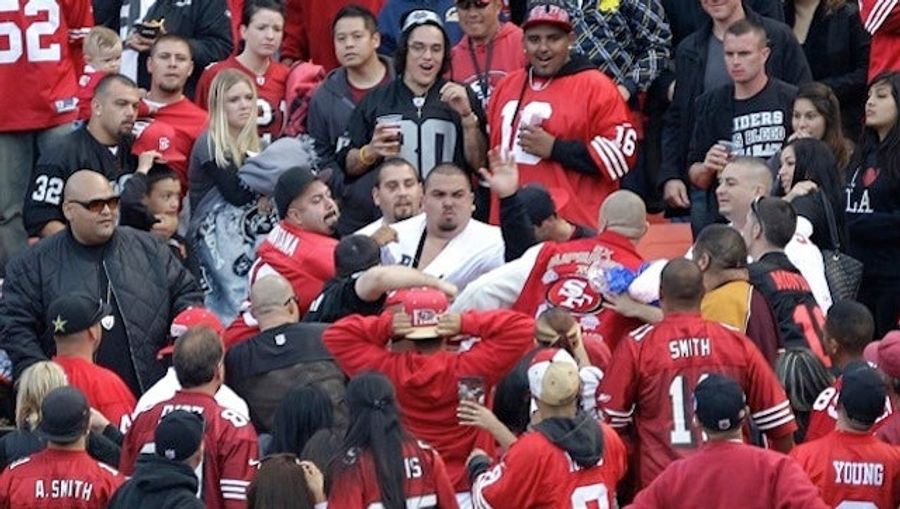 Cops, 49ers Will Work To Make Fans Less Drunk After Especially Drunken Raiders-49ers Game