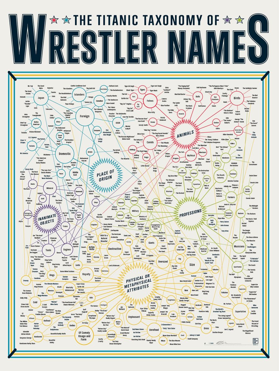 A Definitive Taxonomy Of Pro Wrestling Gimmicks