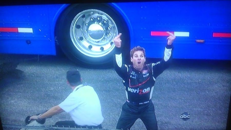 Yes, This IndyCar Driver Needed Both Middle Fingers For His Salute To The Race Officials Live On ABC (Update With Video)