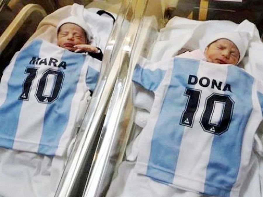 Argentinian Sportswriter Names Twin Daughters "Mara" And "Dona"