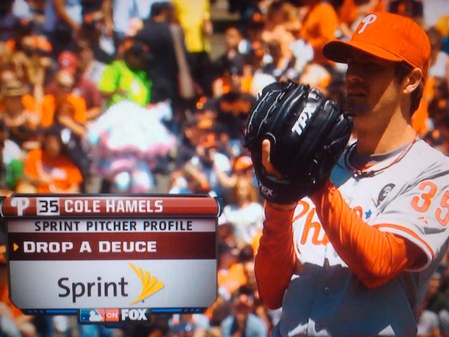 Fox Has Some Odd Advice For What Cole Hamels Should Do On The Pitchers Mound Today
