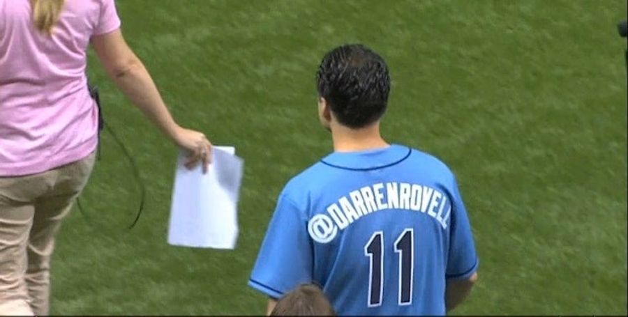 Darren Rovell's Rays Jersey Breaks His Seventh Rule Of Twitter