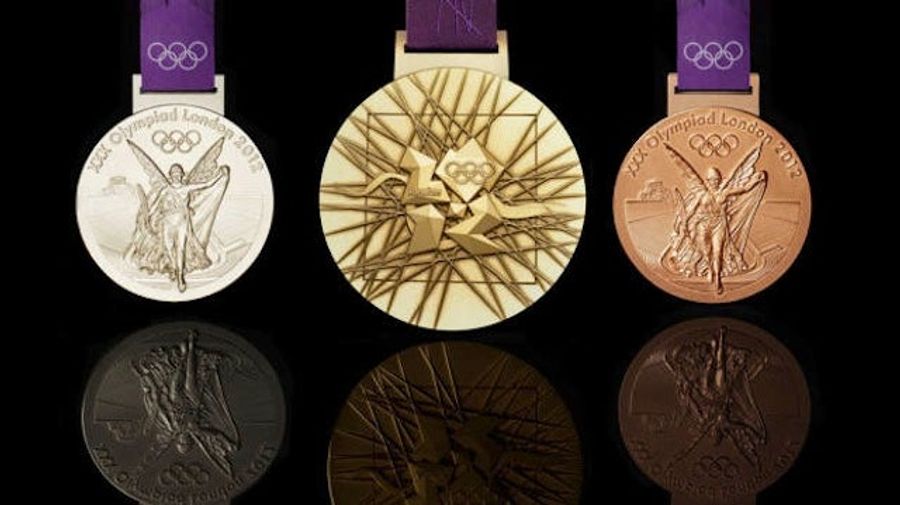The London Olympic Medals Are Here, And They&#39;ve Got That Weird Lisa Simpson Blowjob Logo