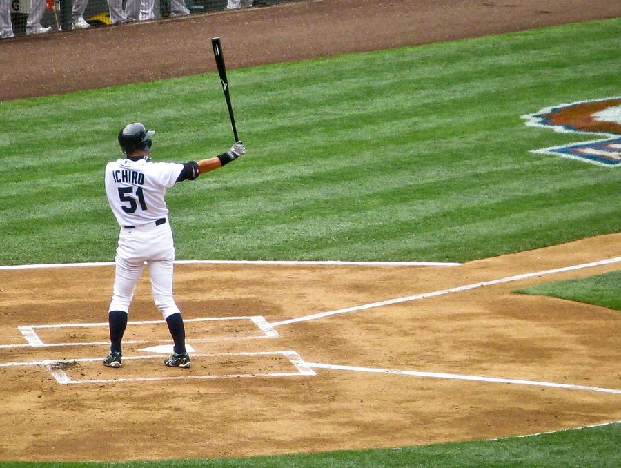 The Incomparable Ichiro Swings Through