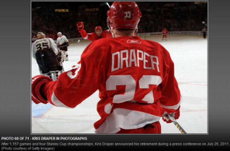 This Is How Kris Draper Ends: Not With A Bang But A Premature Photo Caption