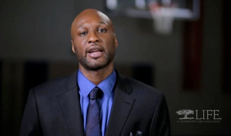 Lamar Odom, Just Involved In An Accident That Killed A 15-Year-Old, Is Spokesman For "Life Insurance Awareness Month"