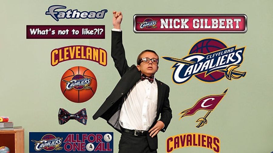 Anyone Want A Life-Size Wall Decal Of Dan Gilbert&#39;s Bowtied Son?