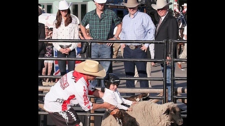 Duchess Kate Is The Future Queen Of Mutton Bustin'