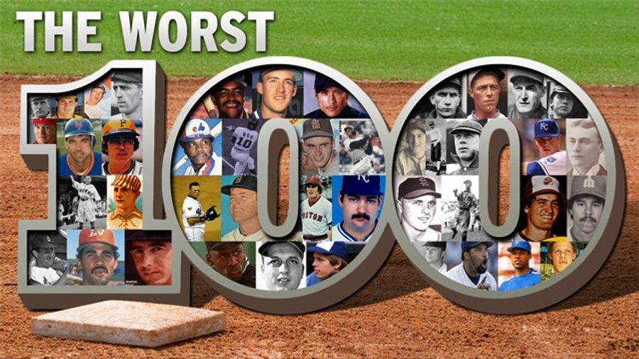 The 100 Worst Baseball Players Of All Time: A Celebration