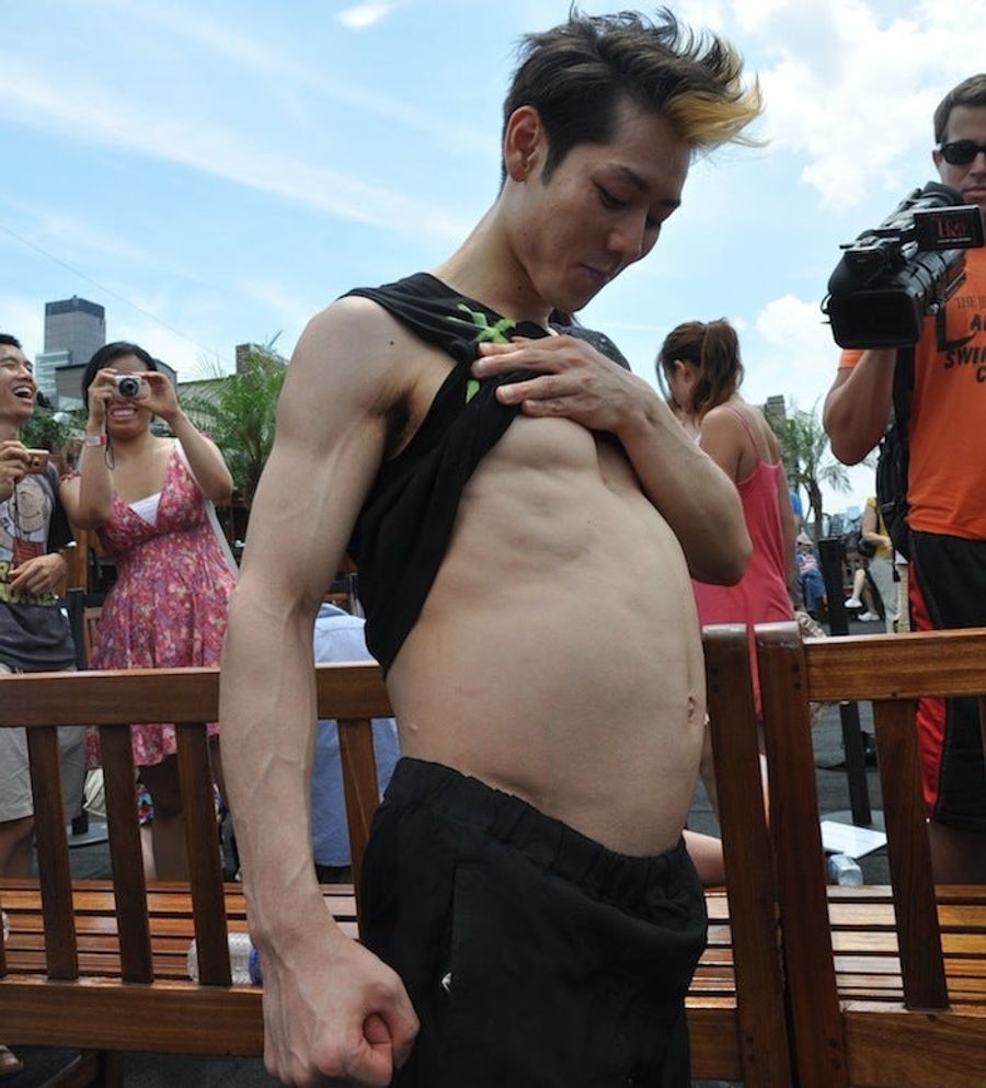 Kobayashi Somehow Sets A New, Totally Unofficial Hot Dog Eating Record
