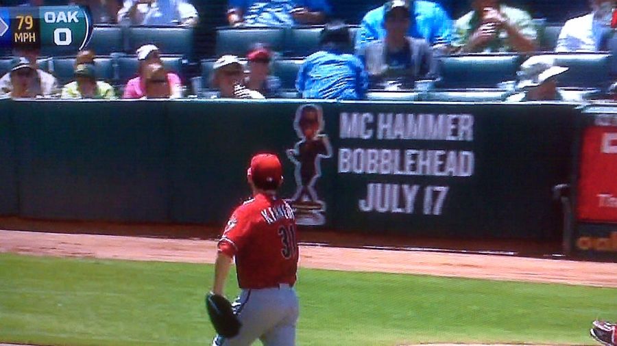 On Second Thought, Oakland's MC Hammer Bobblehead Night Is Probably Cooler