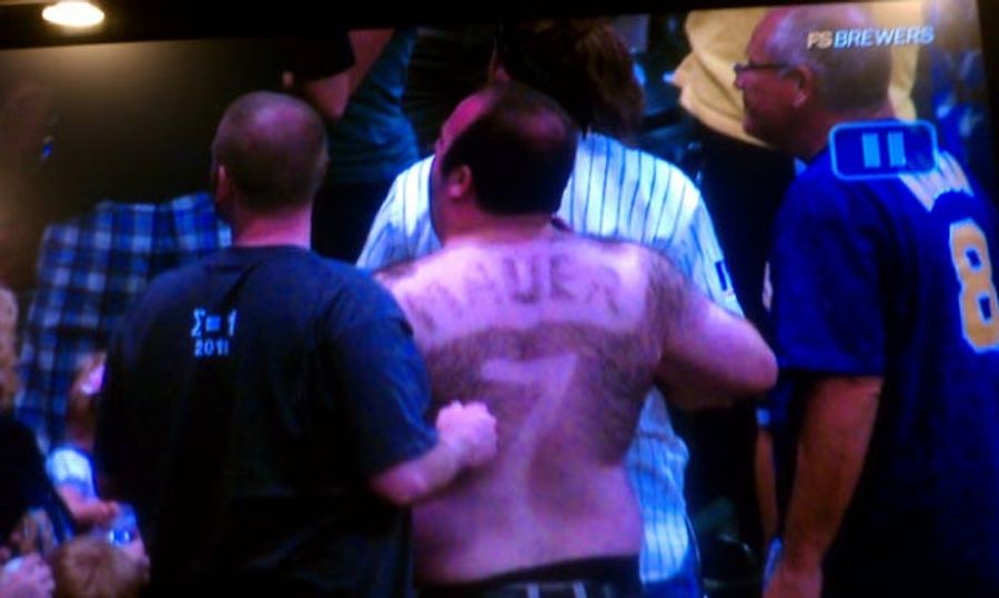 Twins Catcher Joe Mauer Has A Big Fan In Milwaukee