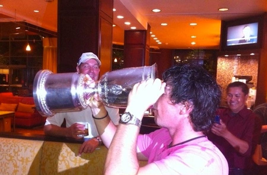 Rory Got His Dirk On Last Night