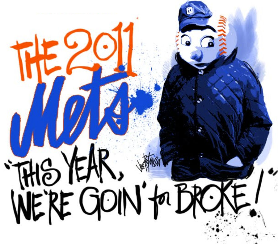 A Sketchbook Of A Season With The Mets