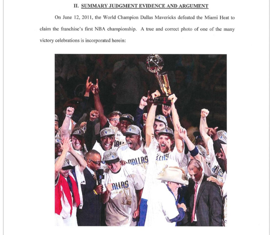 Mark Cuban Files The Ultimate "Fuck You" Legal Brief
