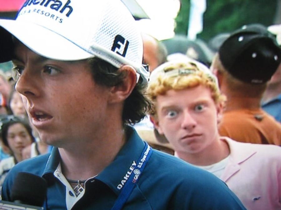 It Sure Looks Like The Children Of The Corn Are Stalking Golfer Rory McIlroy