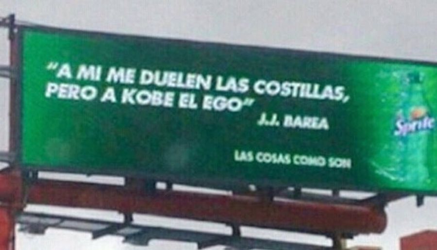 JJ Barea's Sprite Ad In Puerto Rico Takes A Shot At El Ego De Kobe