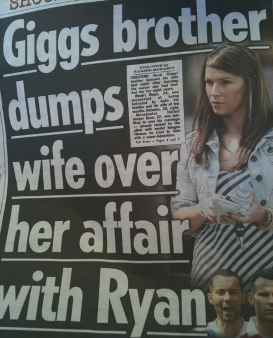 Well, The Ryan Giggs Affair Just Turned Really Fucking Weird