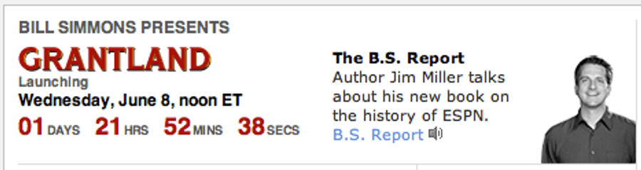 Only 2,752 Minutes Until Grantland Launches, Give Or Take