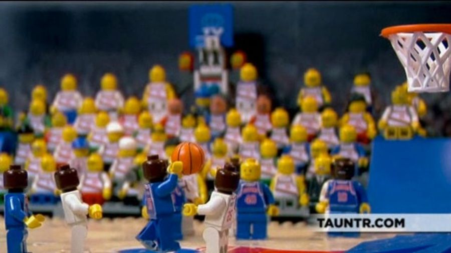 Watch The Five Greatest NBA Finals Moments, As Performed By Legos
