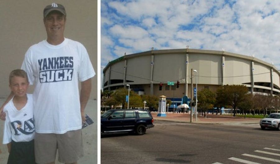 Rays Fan, A Lawyer, Ejected For Wearing A &quot;Yankees Suck&quot; T-Shirt, Surely Won&#39;t Pursue Any Legal Recompense
