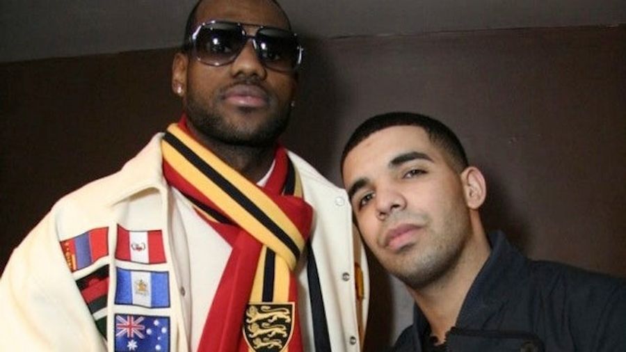 LeBron James Is Friends With Drake. Of Course He Is.